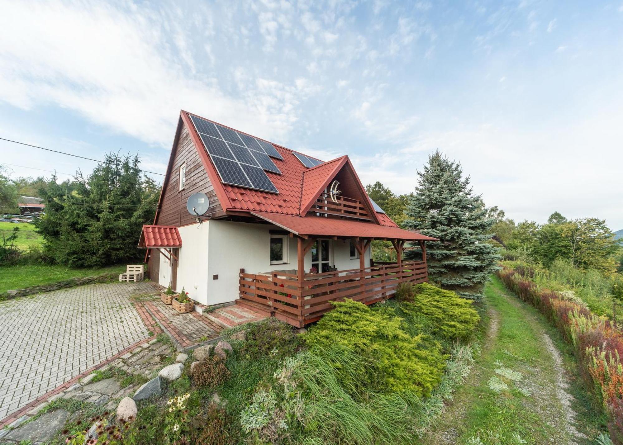 Domek Na Hrobaczej - Jacuzzi&Sauna Międzybrodzie Bialskie Exterior foto